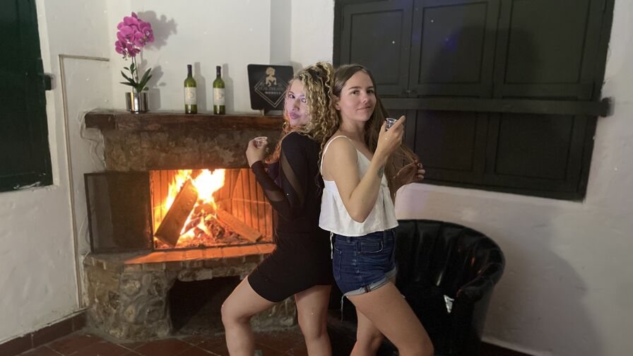 AngieandTaleia Nude